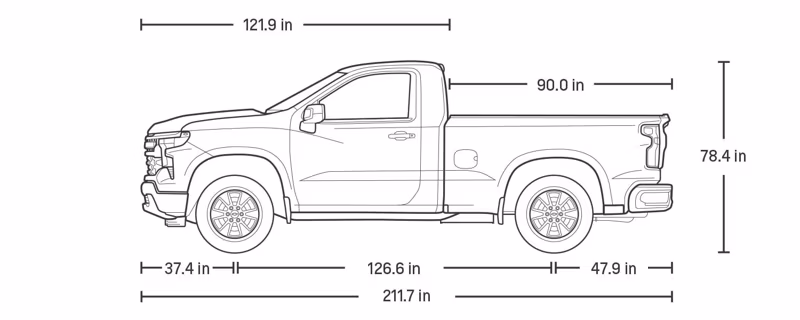 2025 Chevrolet SILVERADO WT Double Cab, Standard Bed (4WD) - Image 78