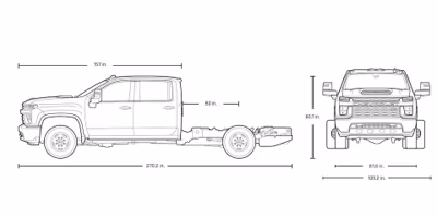 2026 Chevrolet Silverado 3500 HD Chassis Cab Crew Cab 2