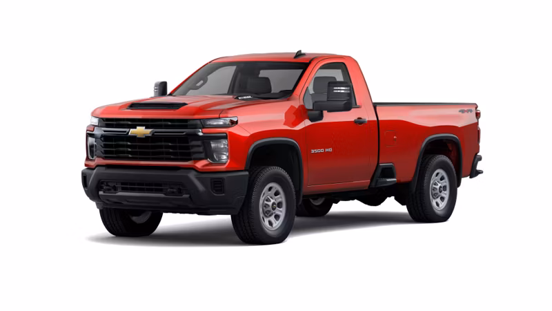 2026 Chevrolet Silverado 3500 HD Regular Cab Long Bed WT Single Rear Wheel 4WD - Image 6