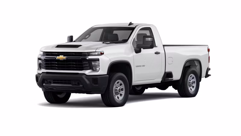 2026 Chevrolet Silverado 3500 HD Regular Cab Long Bed WT Single Rear Wheel RWD - Image 1